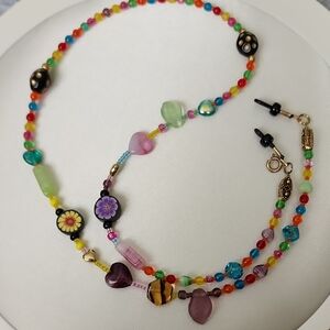 Fashion Jewelry Multicolor Beaded Necklace